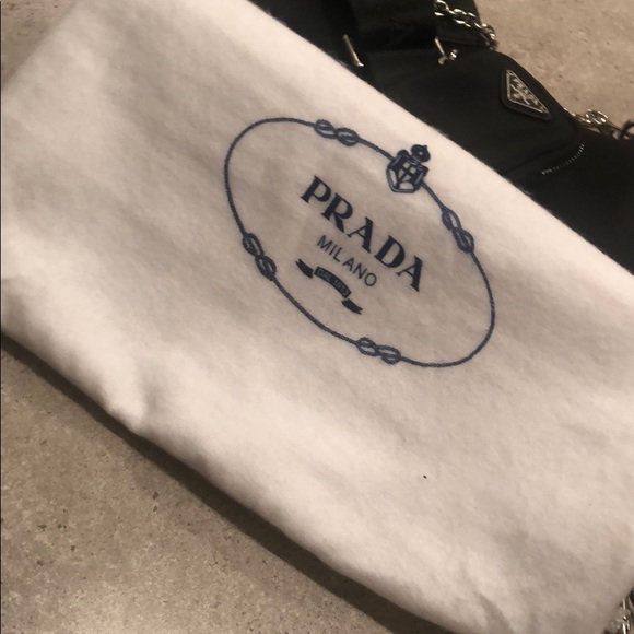 Black Prada Nylon Bag - CROSS BODY/SHOULDER BAG - Picture 10 of 15